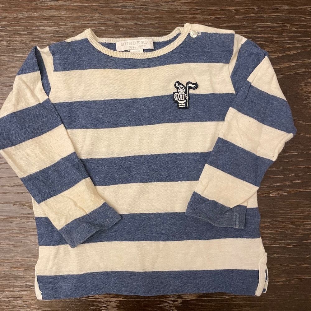 Authentic Burberry Baby Boys Shirt Size 18 months